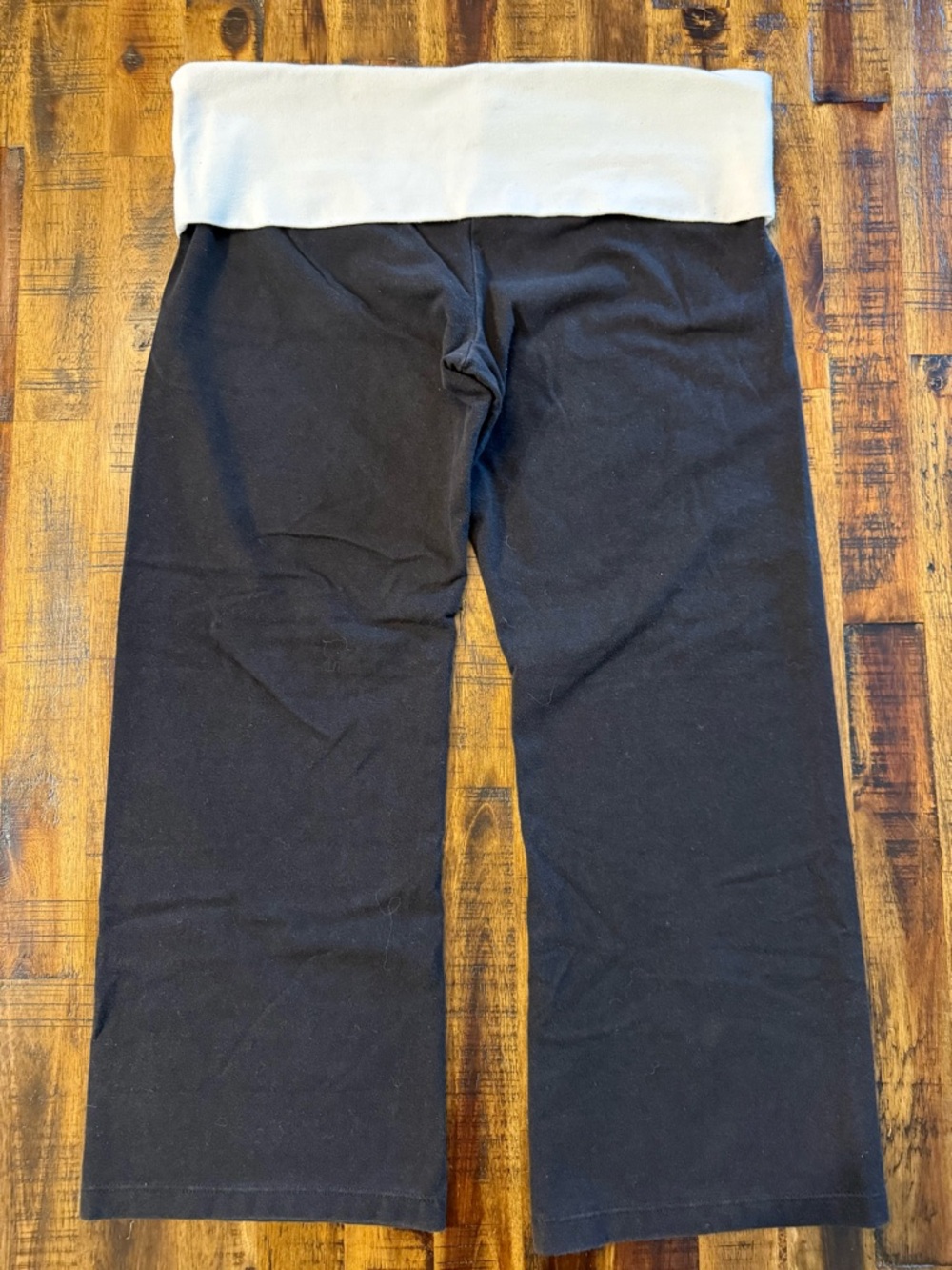 Victoria's Secret Yoga capri length loungewear. black white sz S women's - Picture 4 of 6